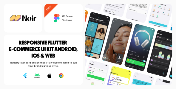 Noir- Flutter E Commerce App UIKIT