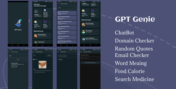 GPT Genie Android App With Rapid API and Open AI