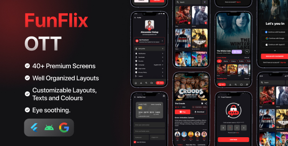 Funflix – OTT Platform UIKit