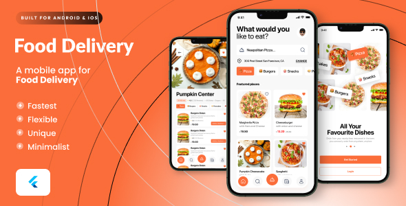 Meals Provide App Template | Flutter 2.0