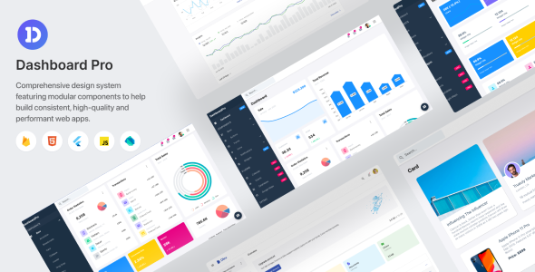 Dashboard Pro – Responsive Flutter Template for Cell, Web, and Desktop Platforms (Top fee)