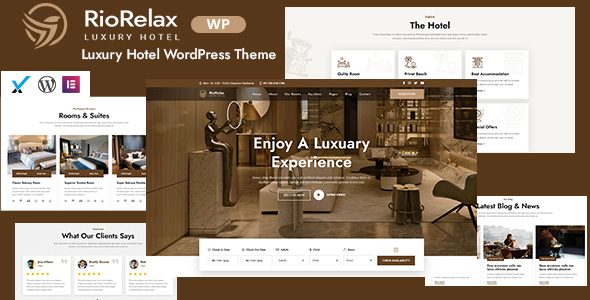 Riorelax – Luxury Resort WordPress Theme