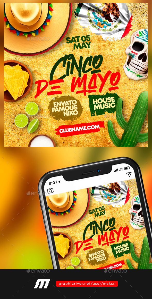 Cinco De Mayo Flyer