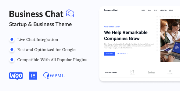 Substitute Chat – Reside Chat Theme For Companies