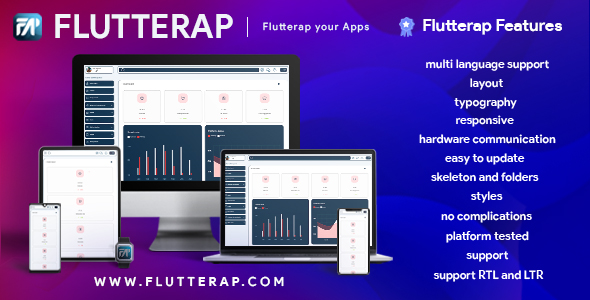 Flutterap Flutter Admin Panel