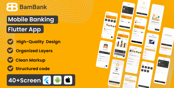BamBank | Cell Banking Flutter App