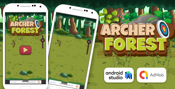 Archer Woodland – Archery Sport Android Studio Project with AdMob Ads + In a position to Publish