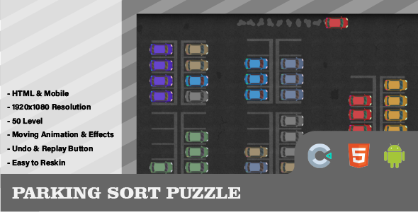 Parking Model Puzzle – HTML5 & Cell – Create 3