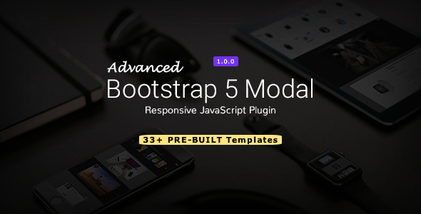 Bootstrap 5 Modal Responsive JavaScript Plugin