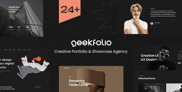 Geekfolio – Creative Company & Portfolio Template