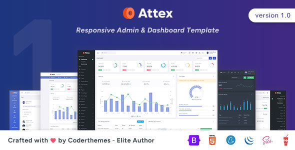 Attex – Admin & Dashboard Template