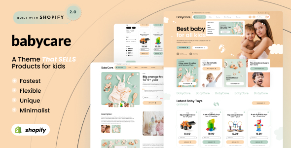 Babycare – Shopify 2.0 Toddler Shop Theme