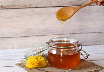 Dandelion jam in a tumbler jar. The theorem that of well being. Life without ldl cholesterol.