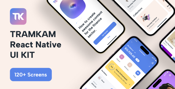 Tramkam – UI KIT React Native App