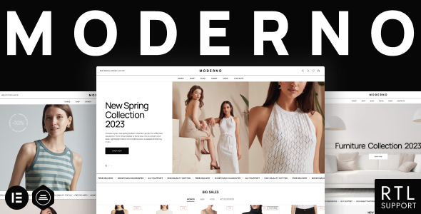 Moderno – Vogue &  Furniture Store WooCommerce Theme