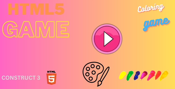 COLORING HTML 5 GAME – CONSTRUCT 3