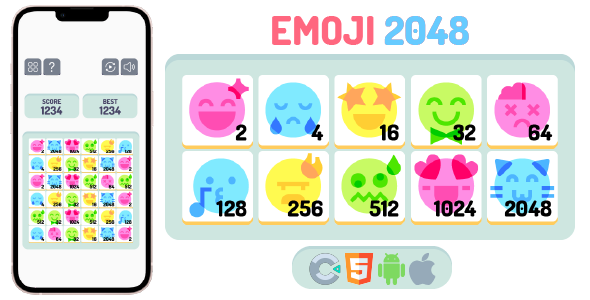 2048 Emoji – Html5 Game Fabricate 3