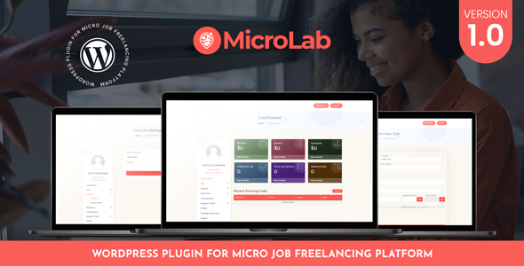 MicroLab – Micro Job Freelancing WordPress Plugin