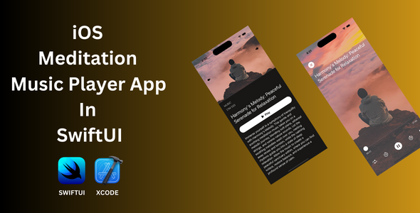 iOS Meditation Track Player App in SwiftUI