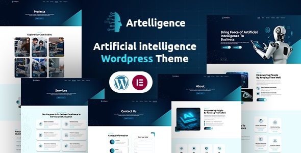 Artelligence | AI & Robotics WordPress Theme