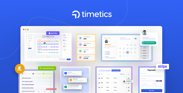 Timetics Skilled – WordPress Appointment Reserving Plugin for Scheduling and Seat Concept