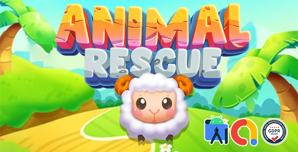 Animal rescue  (Admob + GDPR + Android Studio)