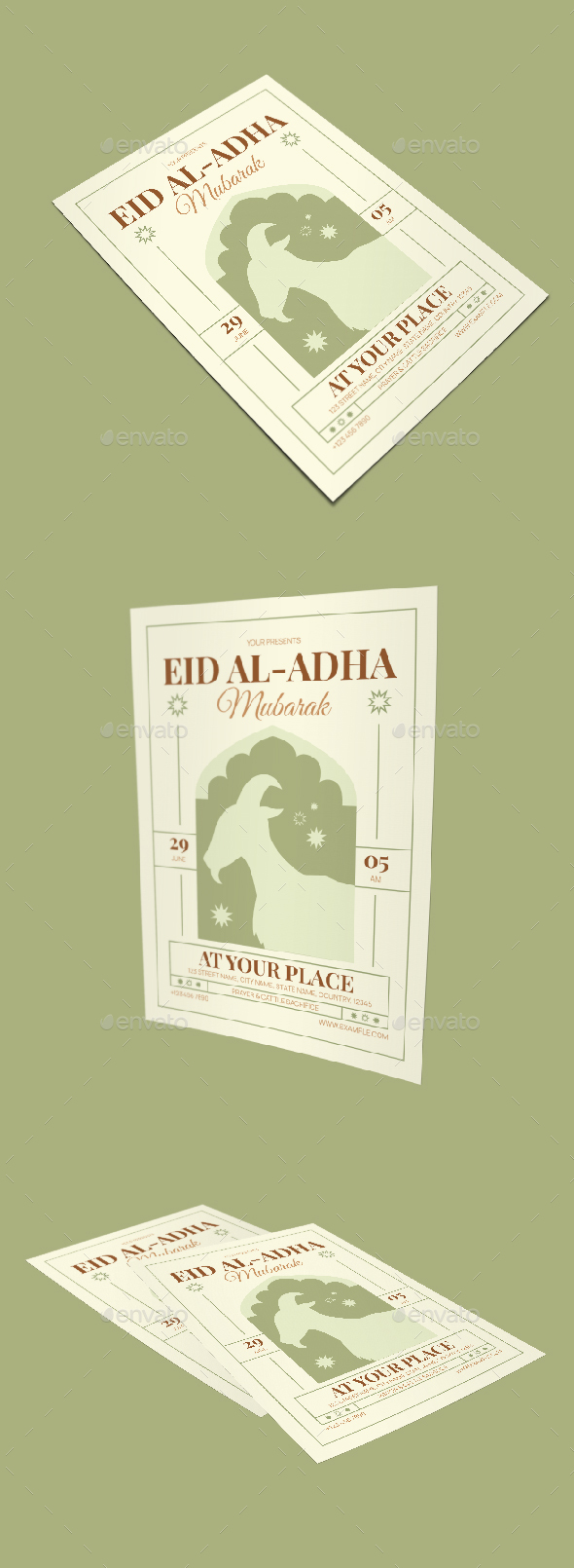 Eid Adha Flyer