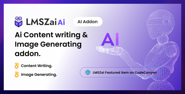 LMSzai AI – Ai Negate writing & Image Generating addon.