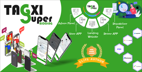 Tagxi Satisfactory Bidding – Taxi + Items Offer Full Solution With Bidding Option