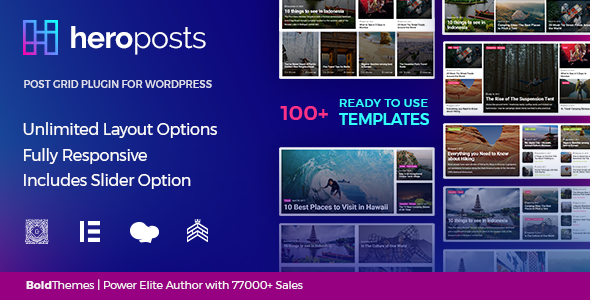 Hero Posts – Post Grid Plugin for WordPress