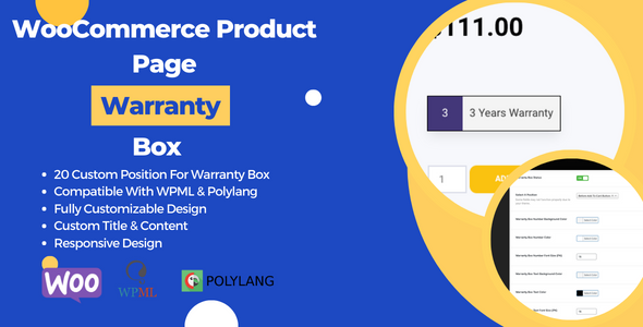 WooCommerce Product Page Guarantee Box