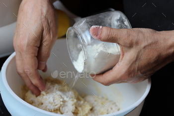 Preparation of bread dough