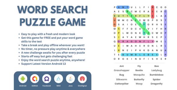 Phrase Search Puzzle Game