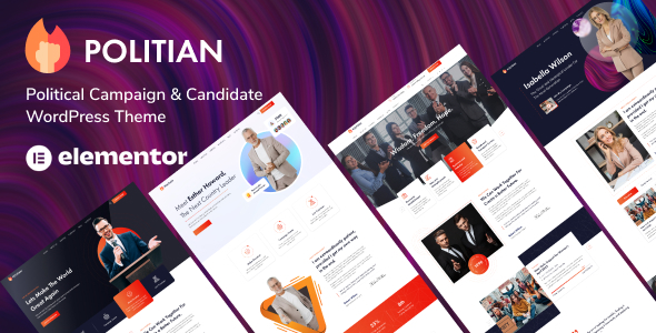 Politian – Political Campaign WordPress Theme