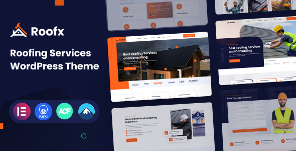 Roofx – Roofing Companies and products WordPress Theme