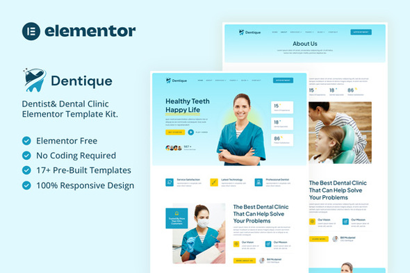 Dentique – Dentist & Dental Clinic Elementor Template Equipment