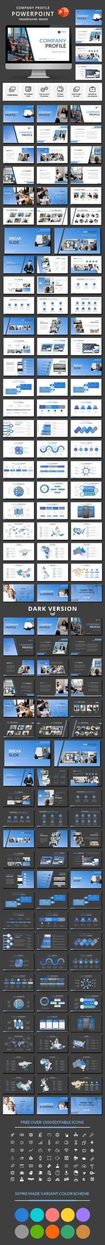 ADC – Firm Profile PowerPoint Presentation Template