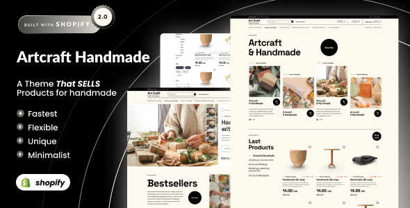 Art Craft Handmade – Shopify 2.0 Art Retailer Theme