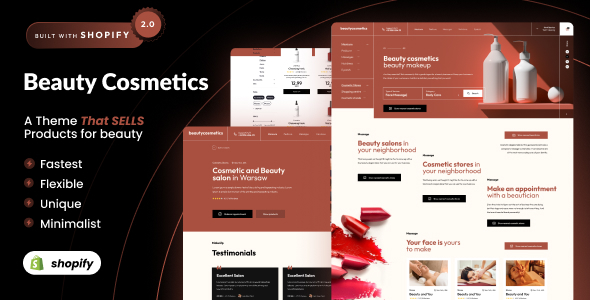 Beauty Cosmetics – Shopify 2.0 Makeup Store Theme