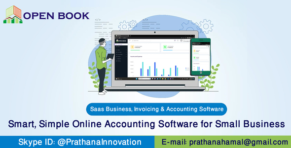 Openbook – SaaS-basically based totally Accounting & Inventory Software program