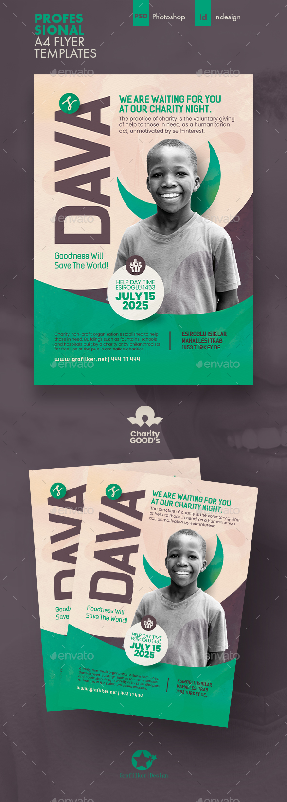 Charity Flyer Templates