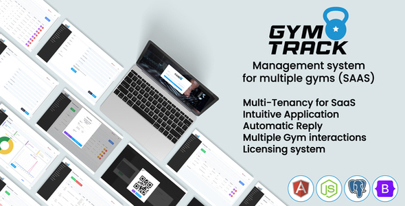 GymTrack | Management System for Extra than one Gyms (SAAS)