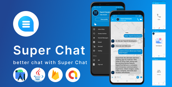 Trim Chat – Android Chatting App with Groups and Reveal/Video Calls