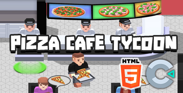 Pizza Cafe Wealthy person – HTML5 Game – C3P