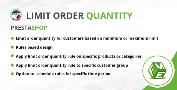 Limit Present an explanation for Quantity Module