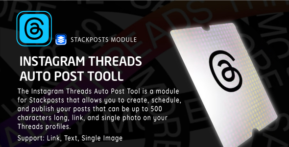 Instagram Threads Auto Put up Instrument Module For Stackposts