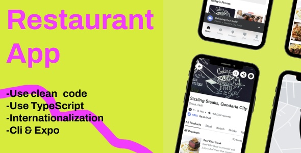 Restaurant React Native Template