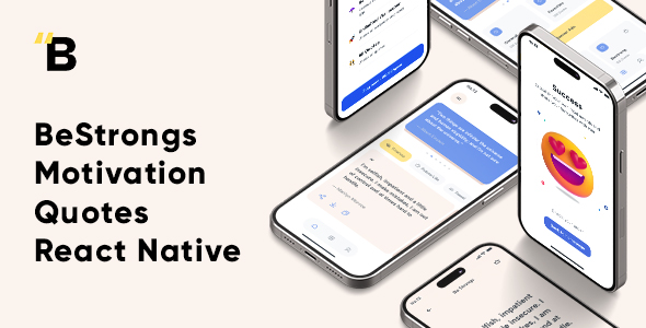 BeStrong – Quotes React Native App