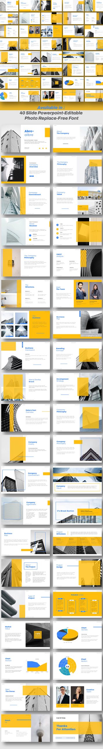 ABRCALIBRE Business Presentation Template