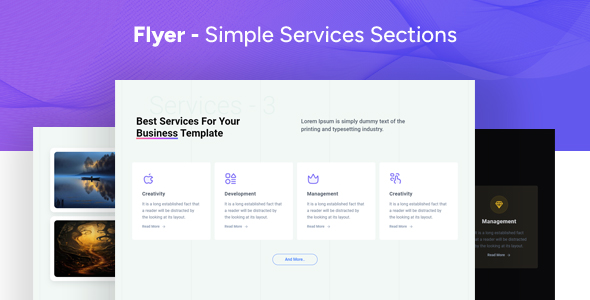 Flyer – Companies and products Tailwindcss Template